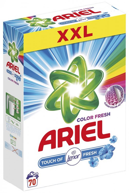 Ariel 70dávek/5.25kg Color/Lenor | Prací prostředky - Prací prášky Ariel 70dávek/5.25kg Color/Lenor | Prací prostředky - Prací prášky